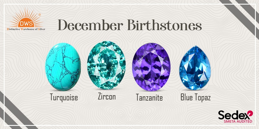 December Birthstones